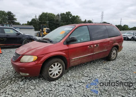2002 Chrysler Town & Country Lxi из США, поврежденный, VIN 2C8GP54LX2R785095